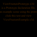 ViewFrustumPrototype